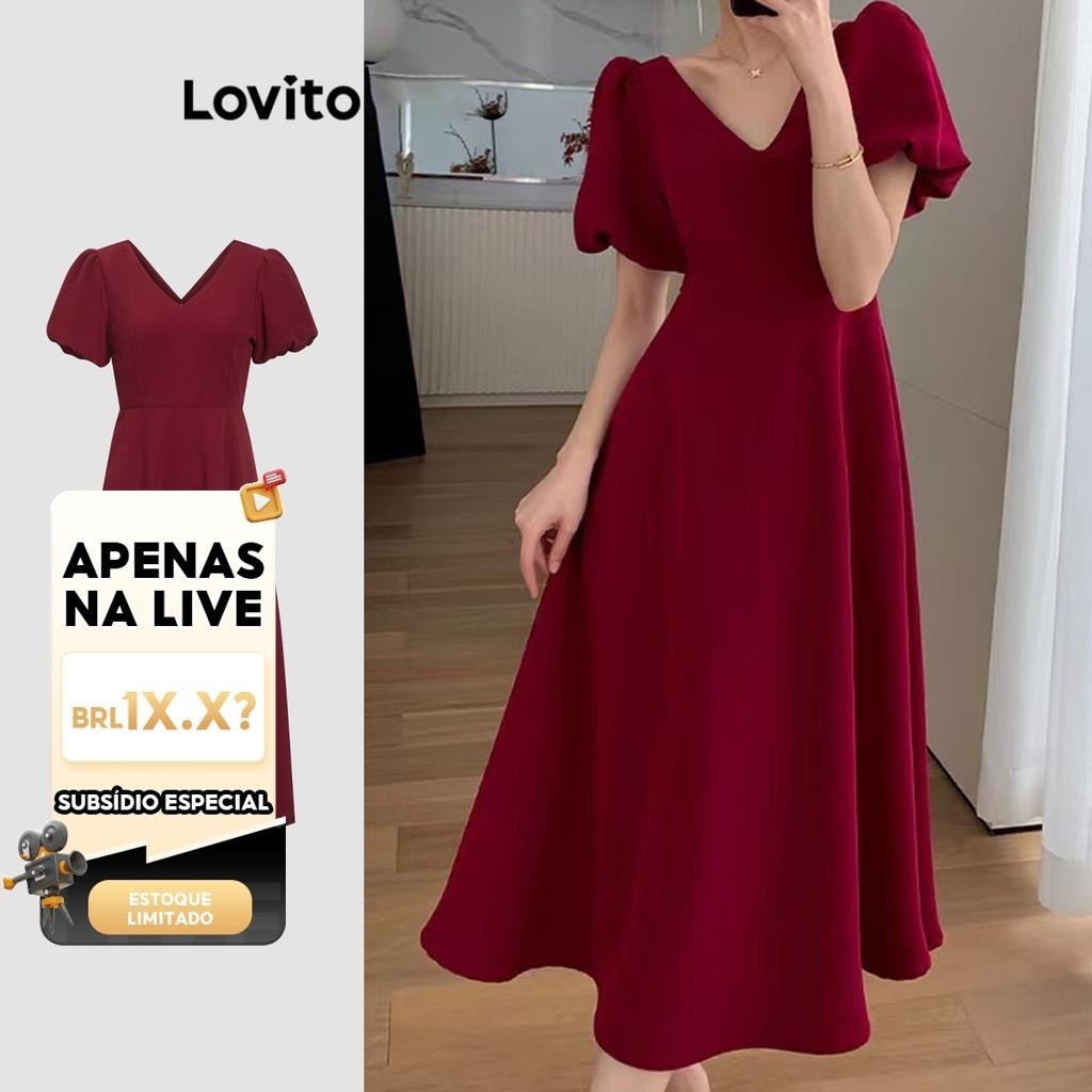 Vestido Midi Lovito: Elegância Casual