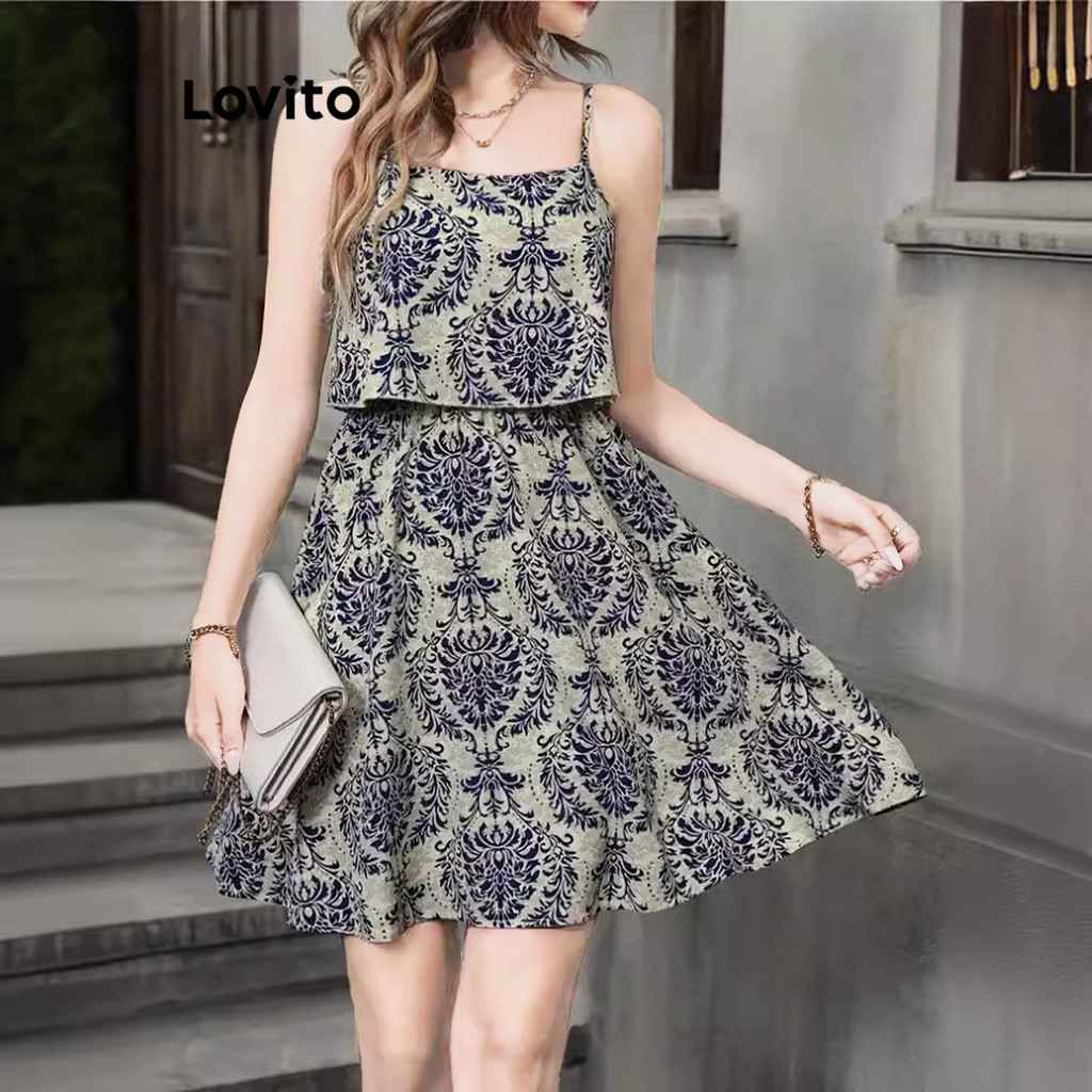 Vestido Paisley Lovito: Elegância Casual