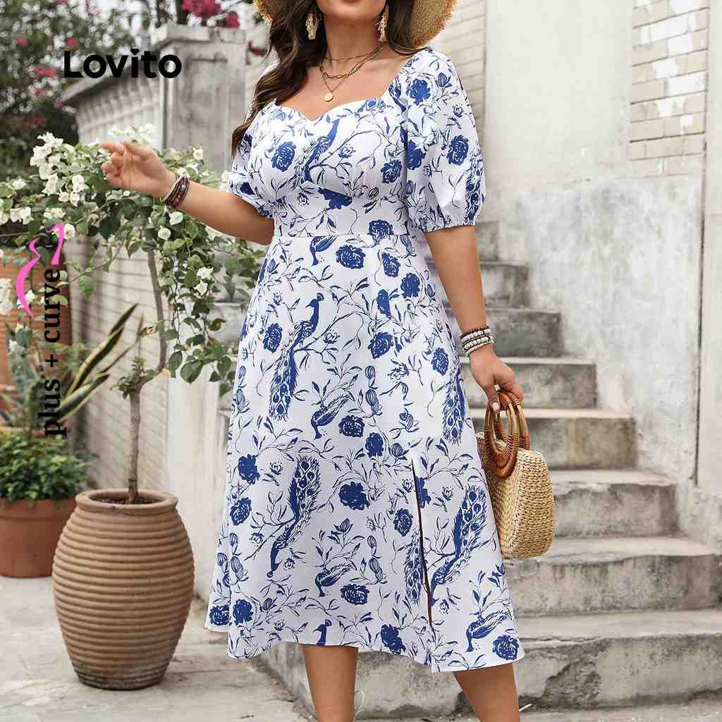 Vestido Plus Size Floral: Elegância e Conforto