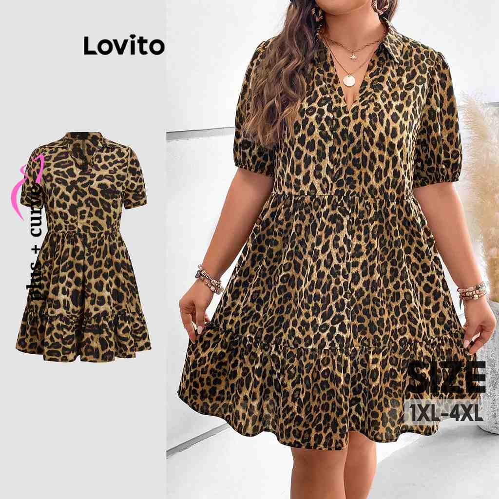 Vestido Plus Size Leopardo: Boho e Elegante!