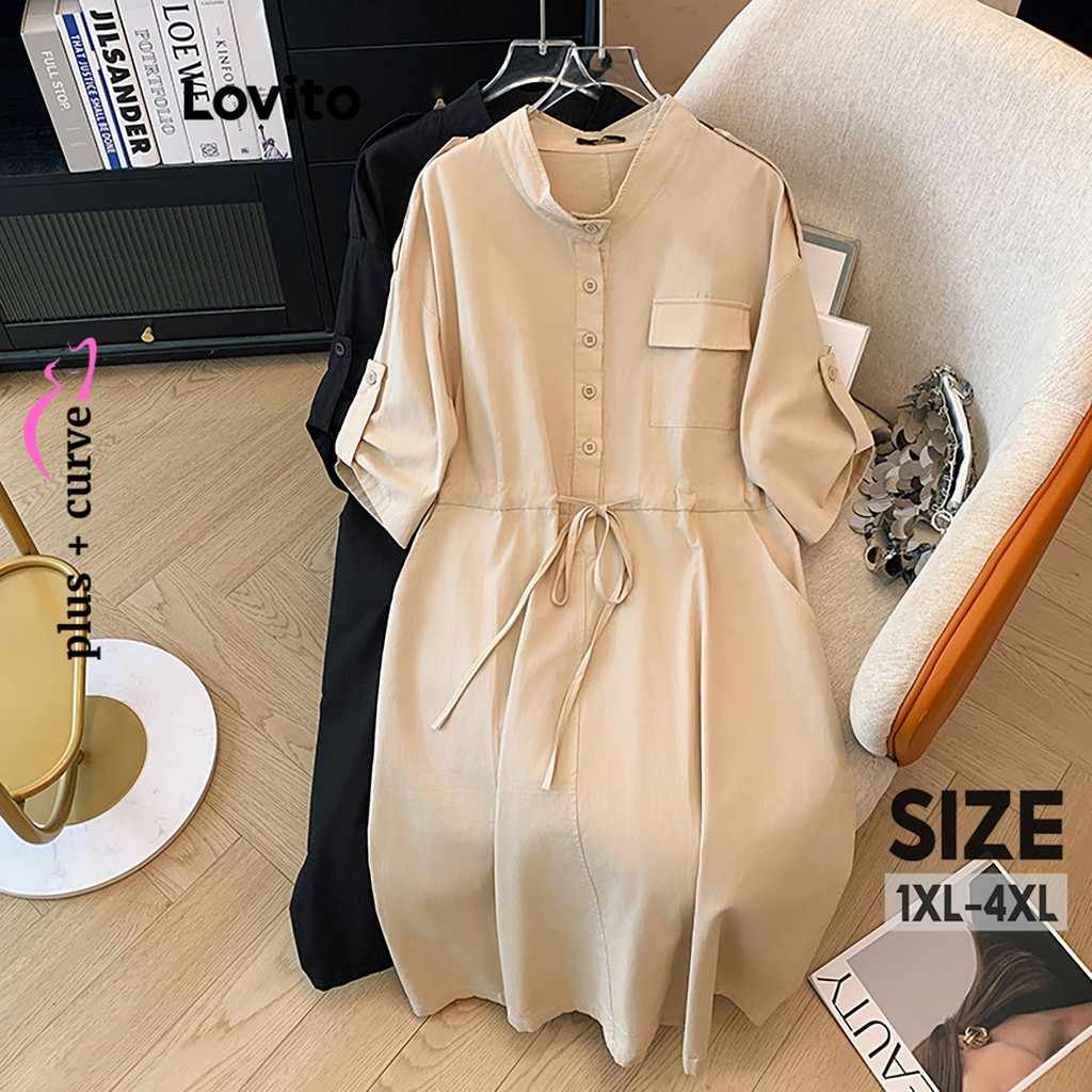 Vestido Plus Size Lovito: Conforto e Estilo!