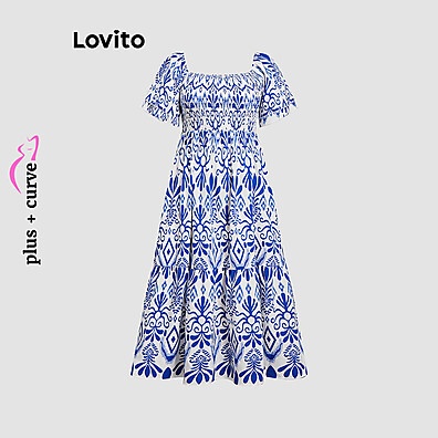 Vestido Plus Size Lovito: Estilo & Conforto!