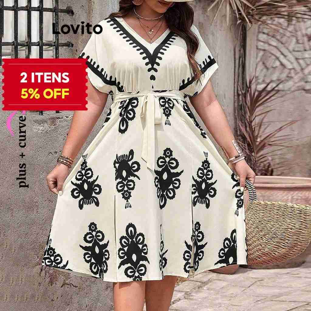 Vestido Plus Size Tribal: Estilo e Conforto!
