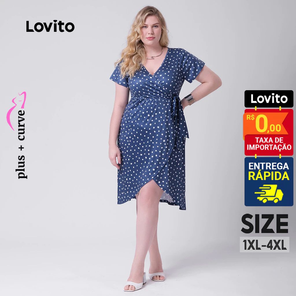 Vestido Poá Plus Size: Estilo e Conforto!
