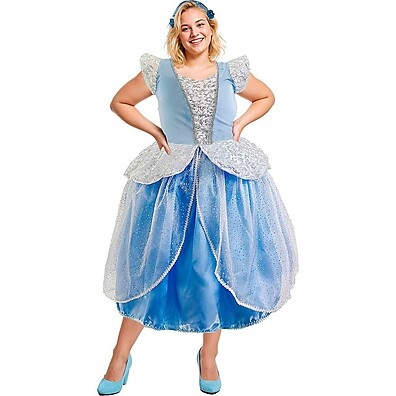 vestido-princesa-cinderela-plus-size-luxuoso-com-tiara