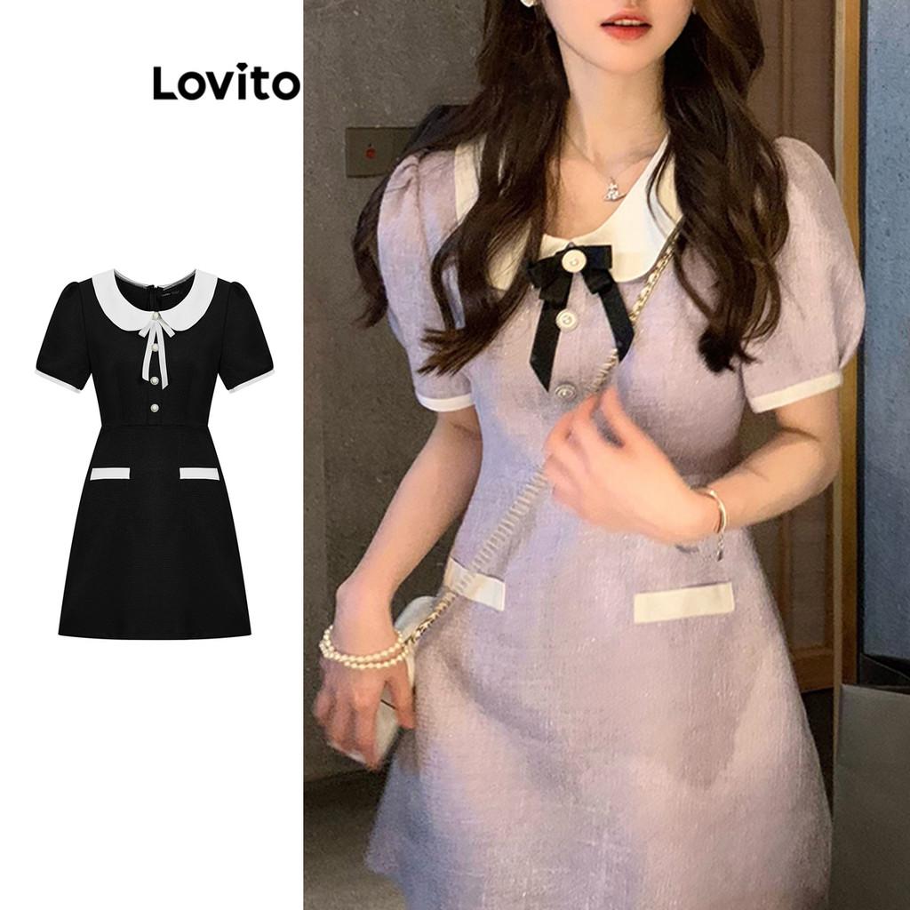 Vestido Roxo Bufante Lovito: Elegância Casual