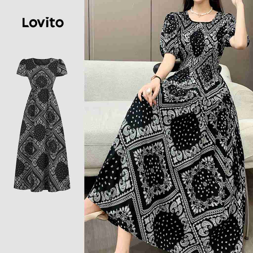 Vestido Tribal Lovito: Estilo Resort e Conforto!