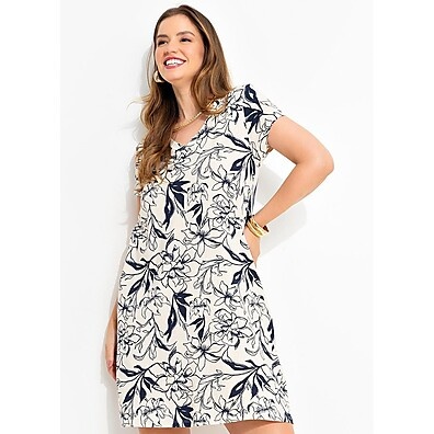 Vestido Viscose Quintess: Conforto e Estilo!
