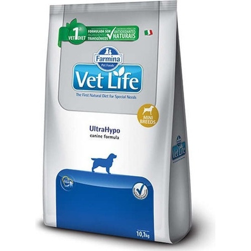 Vet Life Ultra Hypo Mini 10kg: Alimento para Alergias
