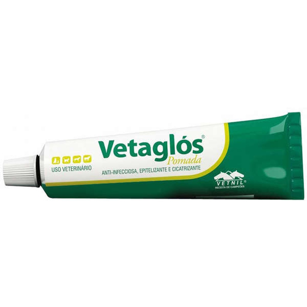 Vetaglos: Pomada Cicatrizante para Cães e Gatos