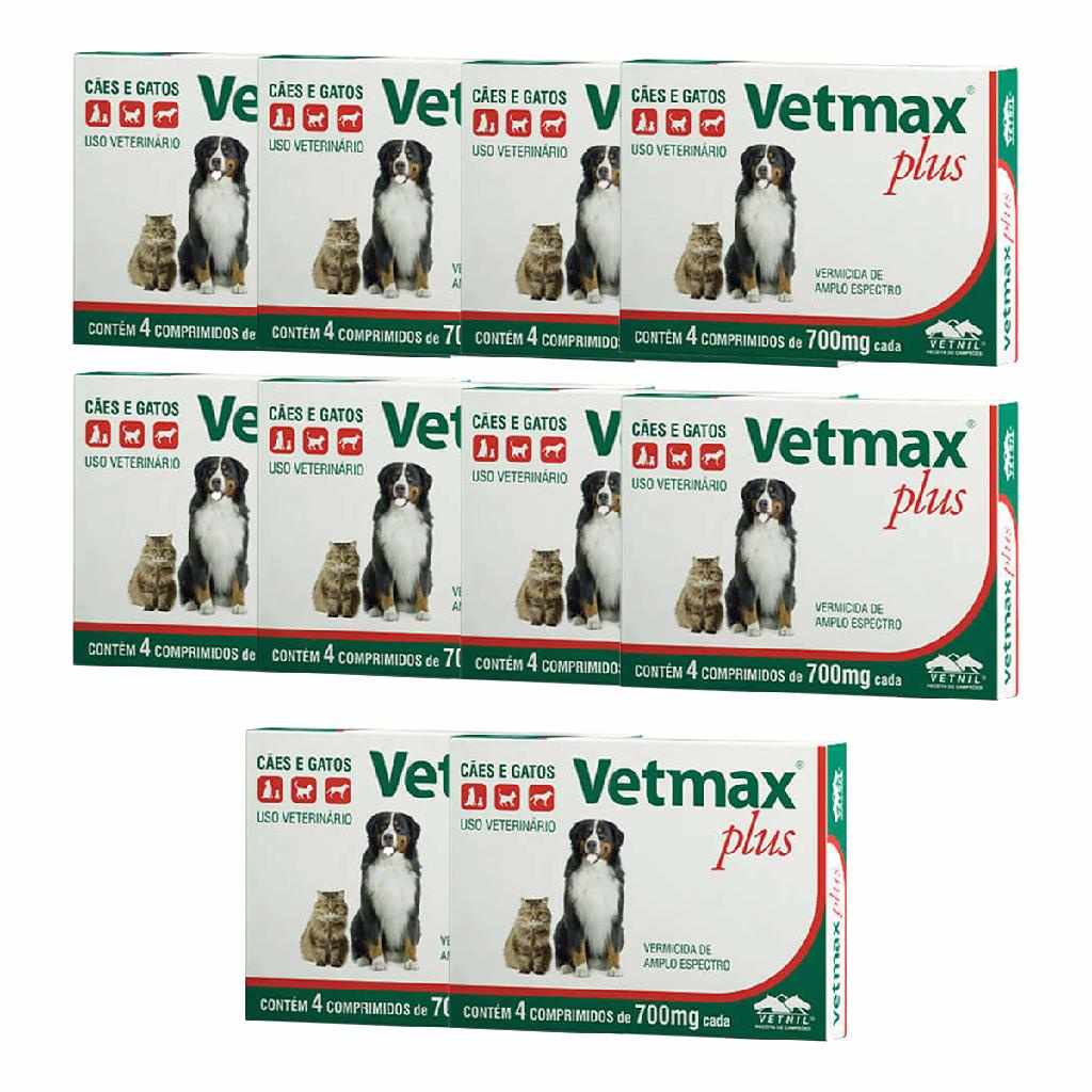 Vetmax Plus 700mg: Elimine Vermes do Seu Pet!