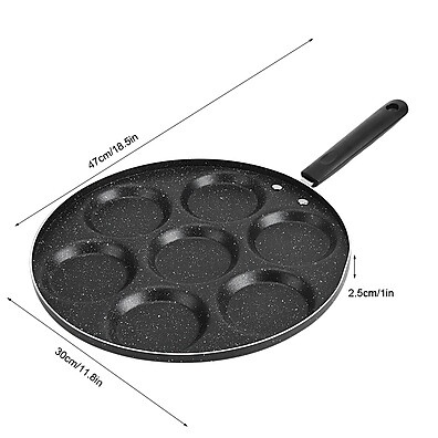Frigideira Antiaderente: 7 Ovos de Uma Vez! 🍳
