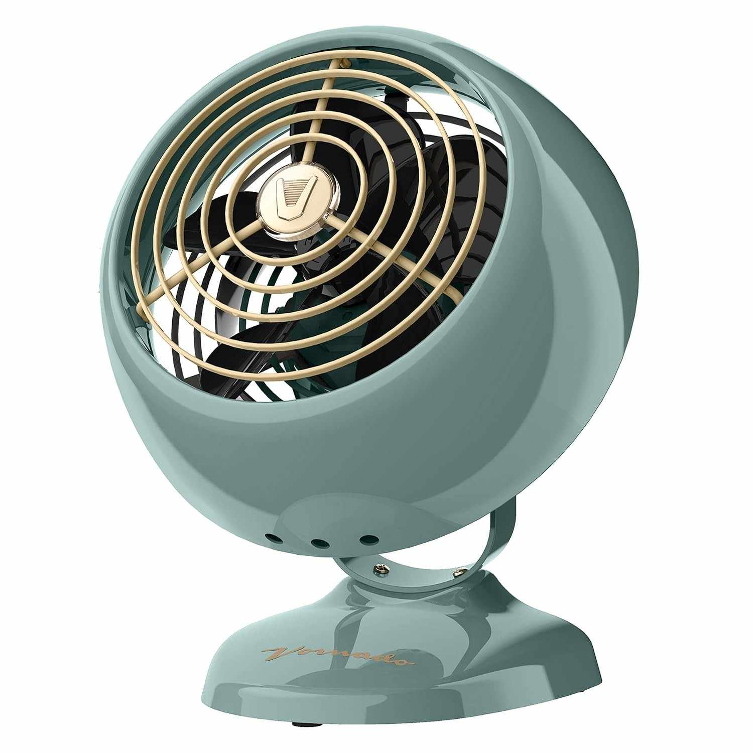 Vornado Mini Ventilador VFAN – Vintage Clássico em Metal com 2 Velocidades e Inclinação Ajustável