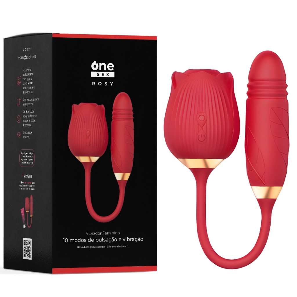 Vibrador Ponto G e Clitóris: Design Rosa e Penis para Prazer Intenso