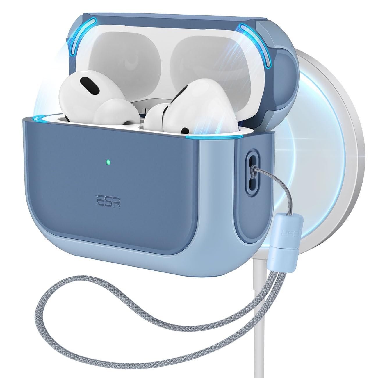 vibrante-halolock-e-airpods-queda-protecao-para-capa-geracao-em-pro-anti-a-magsafe-azul-esr-2-a