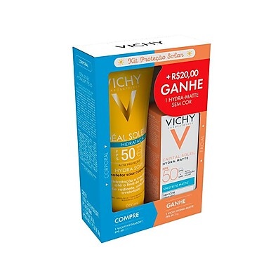 Vichy FPS50: Kit Solar Corporal e Facial