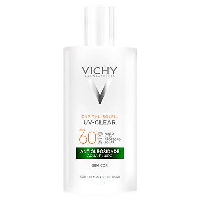 Vichy UV-Clear FPS 60: Proteção Facial Antioleosidade
