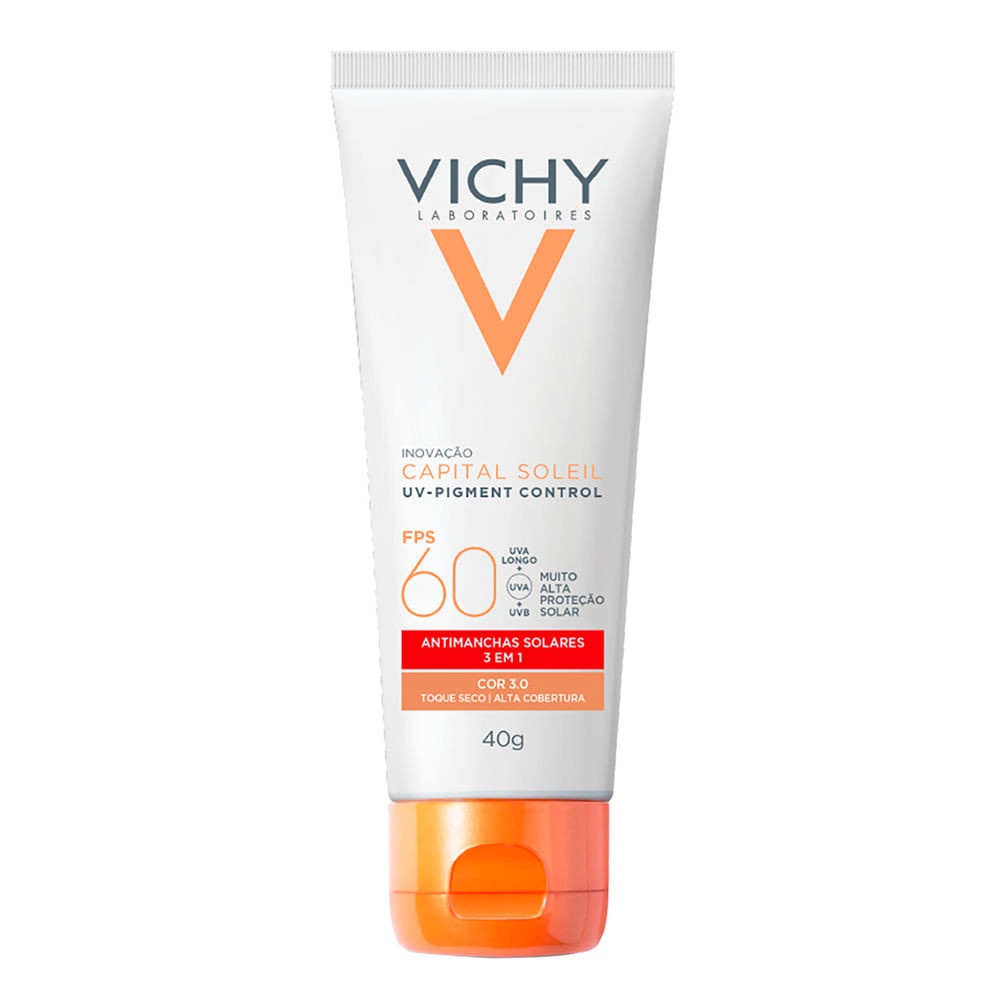 Vichy UV-Pigment Control FPS60: Pele Uniforme e Protegida