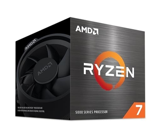 Processador AMD Ryzen 7 5700 Box (AM4/8 Cores/16 Threads/4.6GHz/20MB Cache/Wraith Spire/Sem Video)