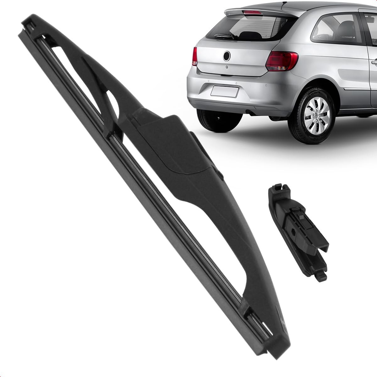 Palheta Limpadora Para-Brisa Traseiro Vigia Carenada 10" Gol G6 2013-2016 Silicone