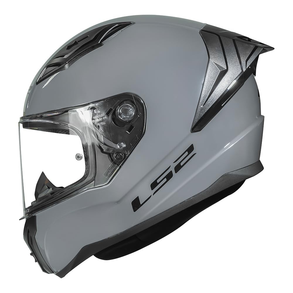 Capacete LS2 FF810 Vigo Monocolor Nardo Grey Brilhante: Estilo, Segurança e Conforto para Sua Pilotagem