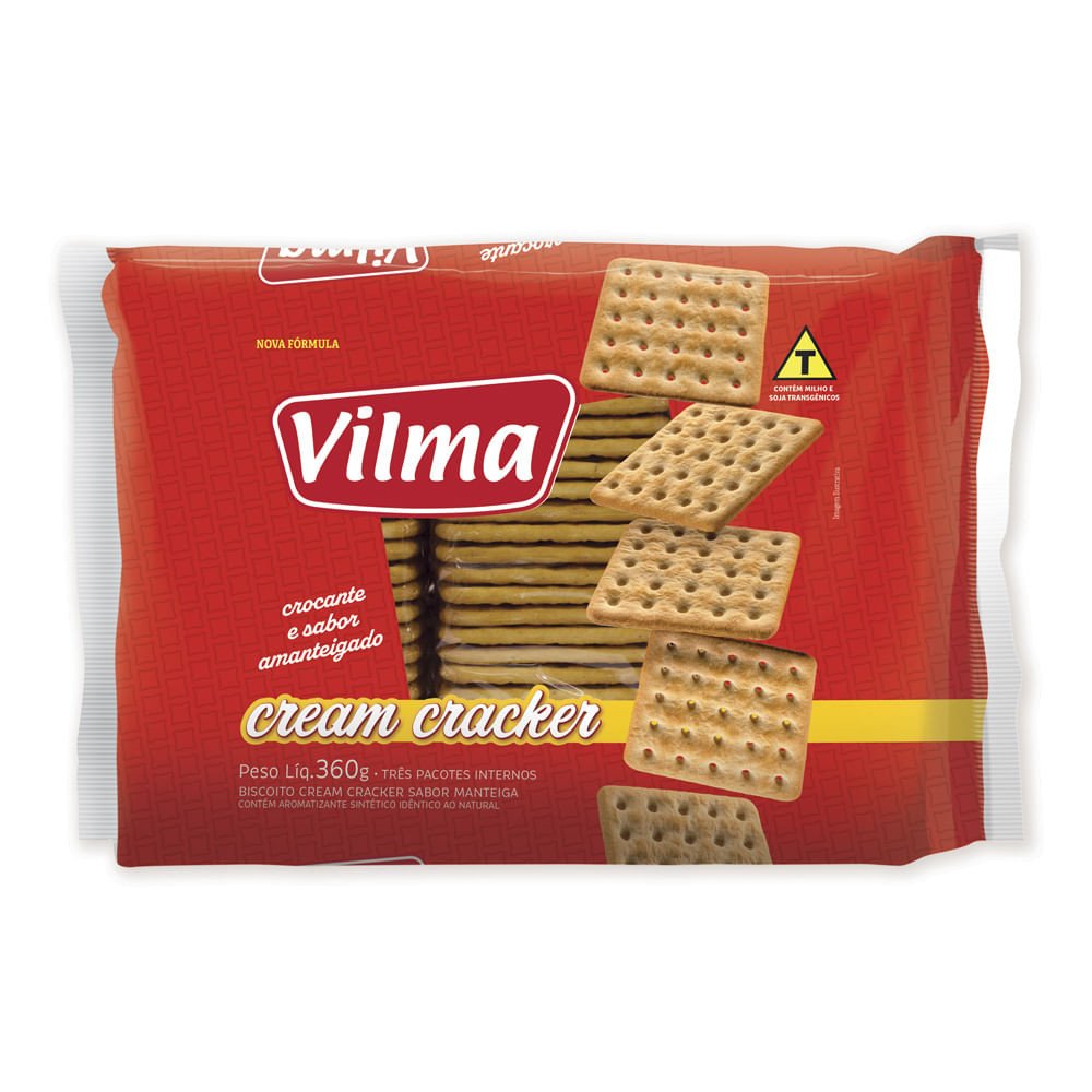 Vilma Cream Cracker: Sabor Amanteigado e Crocância!