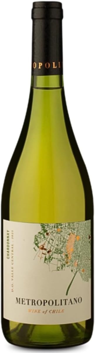 Vinho Branco Chileno Metropolitano D.O. Valle Central Chardonnay