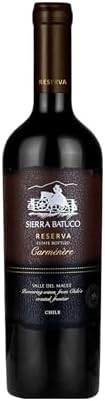 Sierra Batuco Vinho Tinto Chileno Reserva Carmenere 750Ml