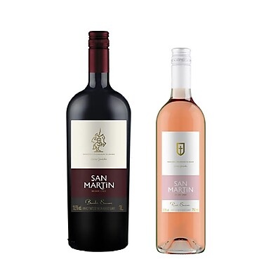 Vinho San Martin: Kit 2 Unidades + 1L Grátis 🍷