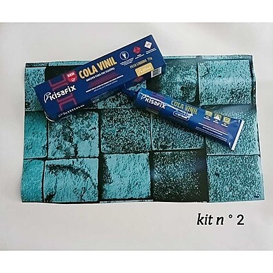 Kit Reparo para Piscina de Vinil e Infláveis – Cola 75g + Faixa de Vinil