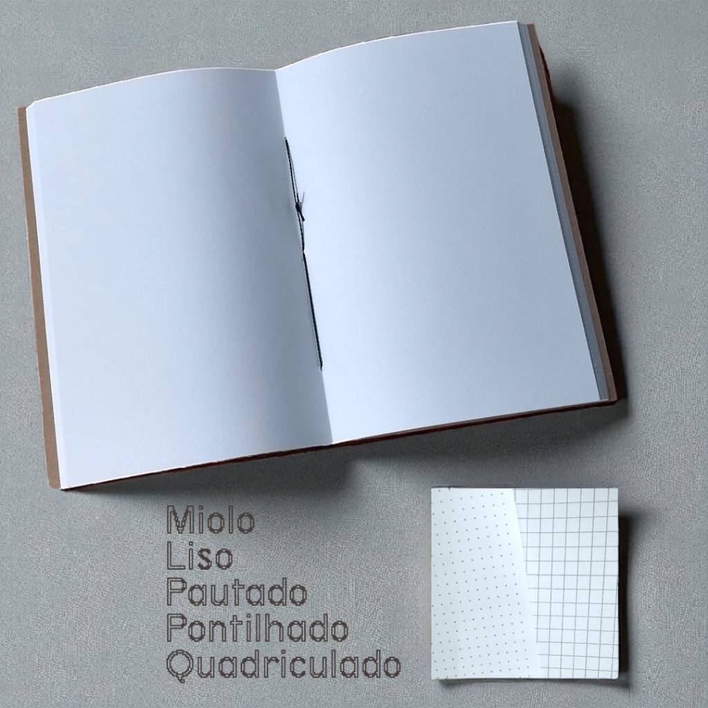 Caderno A5 Kraft: Seu Sketchbook Vintage