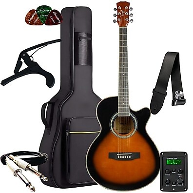 Violão Elétrico Bravo TF200: Som e Estilo!