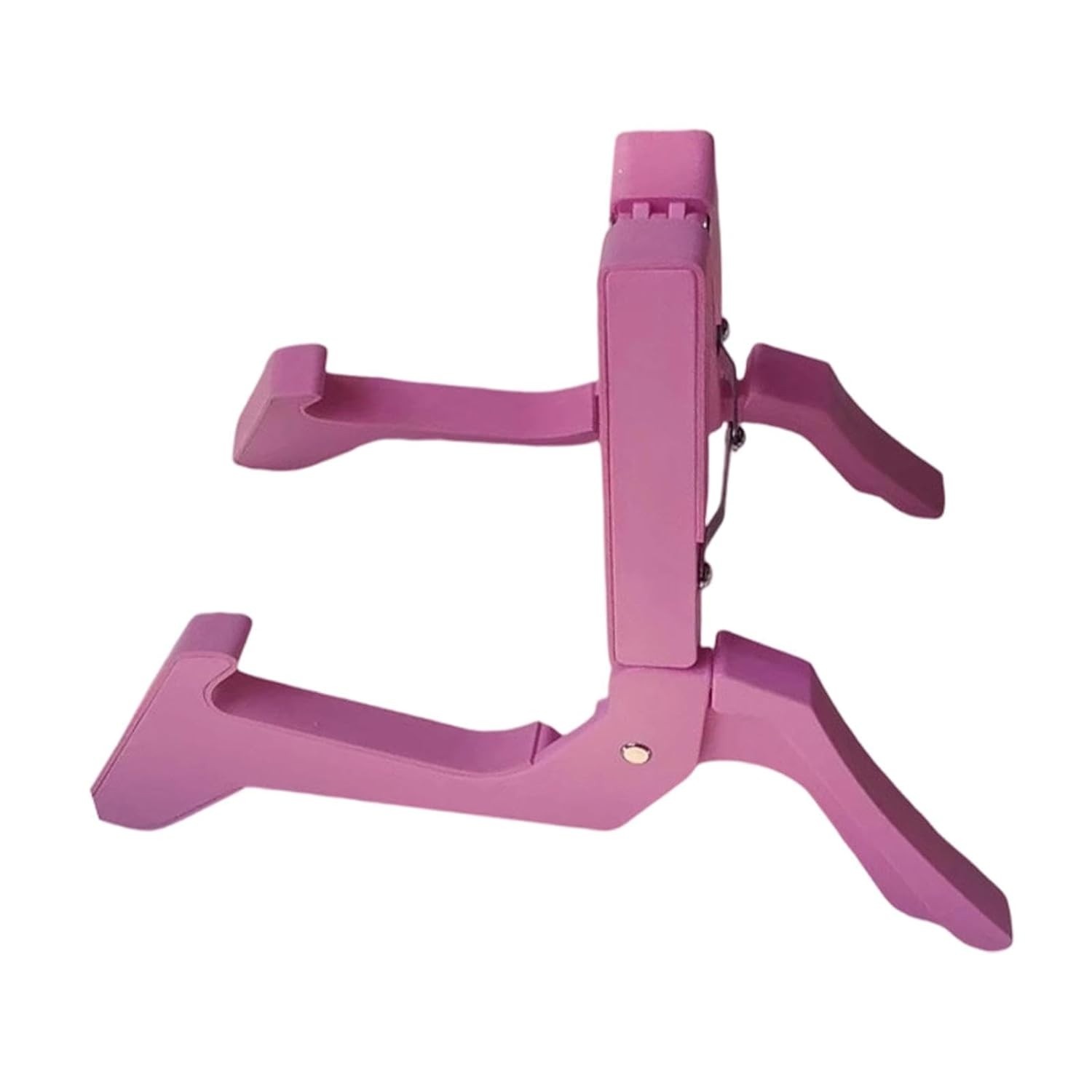 Suporte Dobrável Dynwave Rosa: Segurança e Portabilidade para Seu Violão, Violino e Ukulele