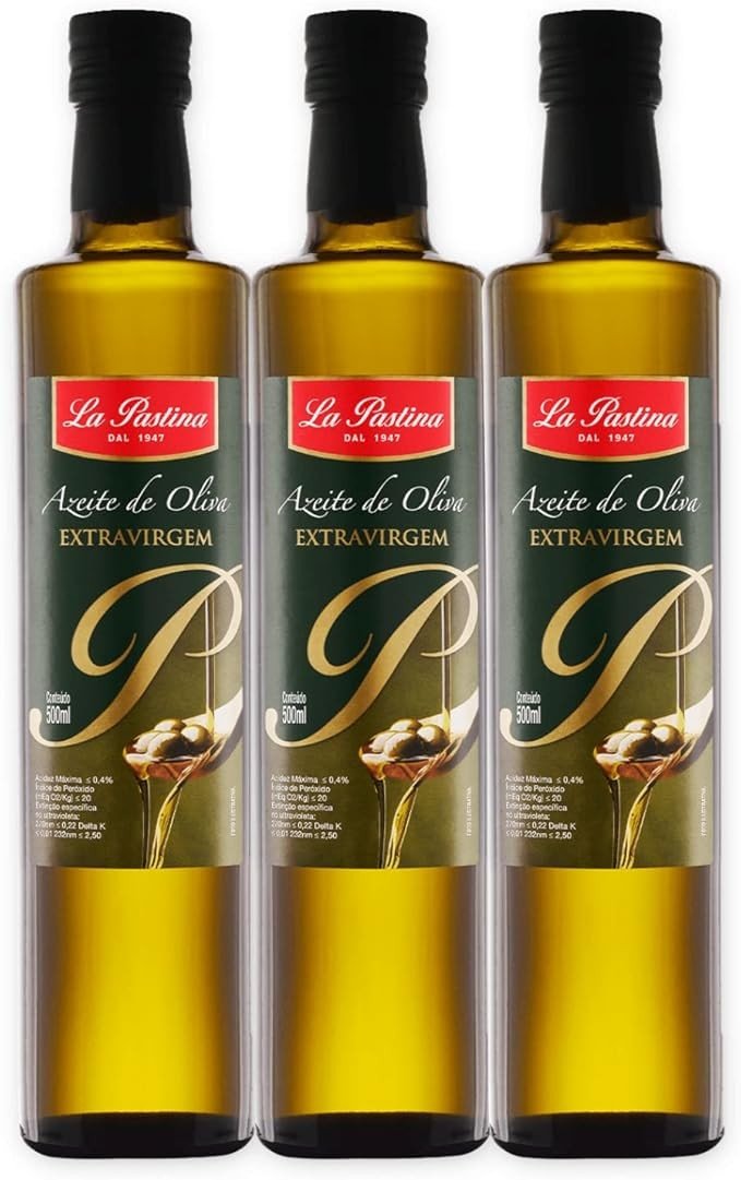 Azeite Italiano LA PASTINA Extra Virgem 500ml (3x)