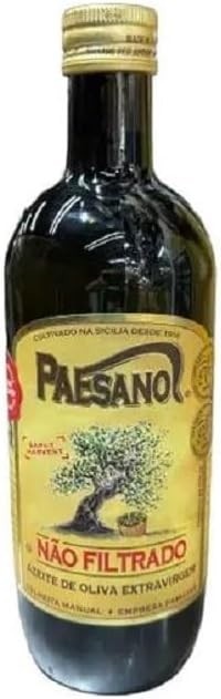 Azeite Italiano Extra Virgem Paesano 1L - NÃO FILTRADO