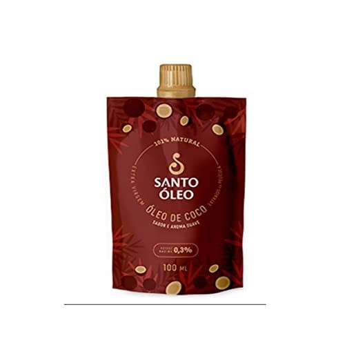 Santo Oleo Óleo De Coco Extra Virgem De Película - 100Ml Refil - Santo Óleo