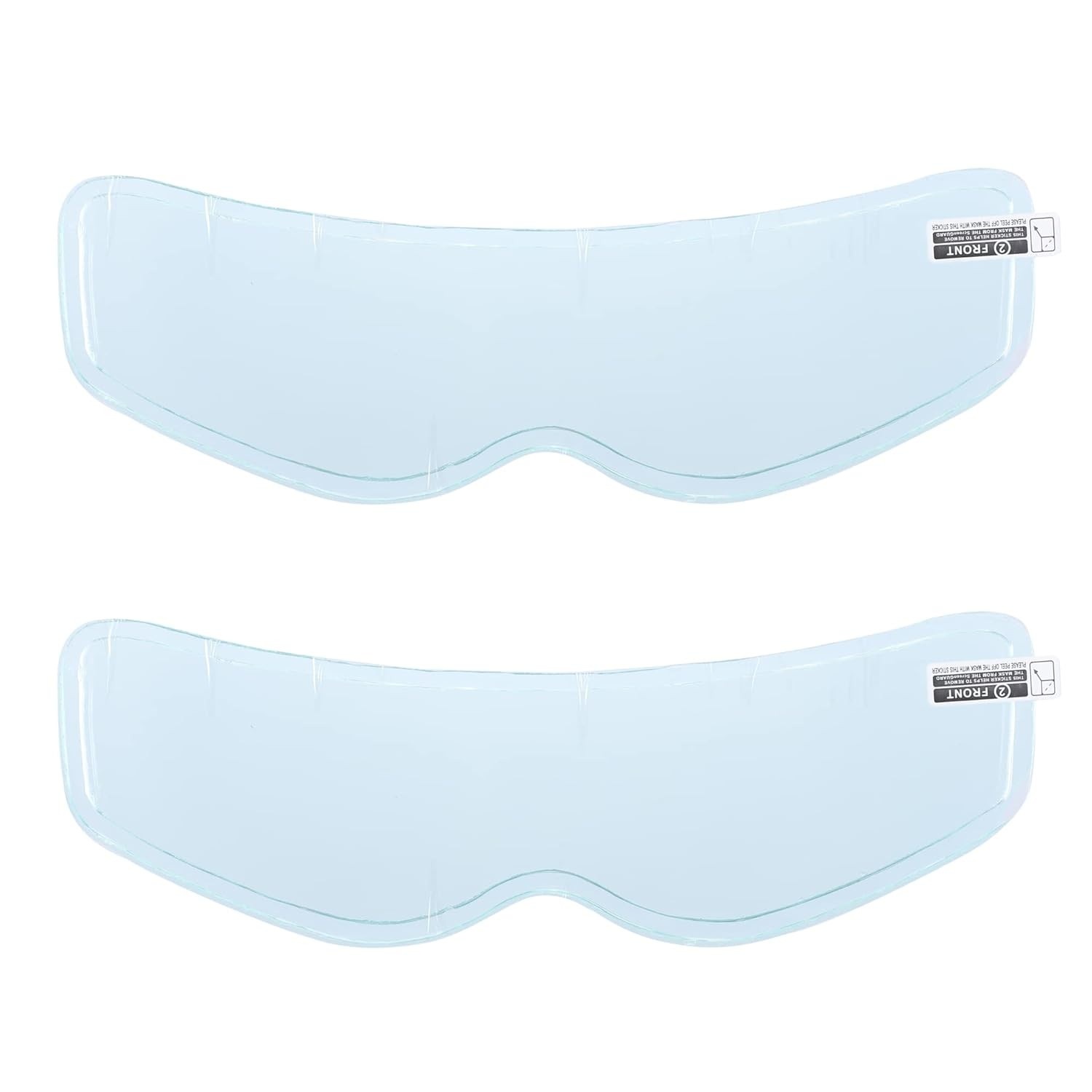 Película Anti-Nevoeiro Universal para Capacete de Moto - Visão Clara e Segura