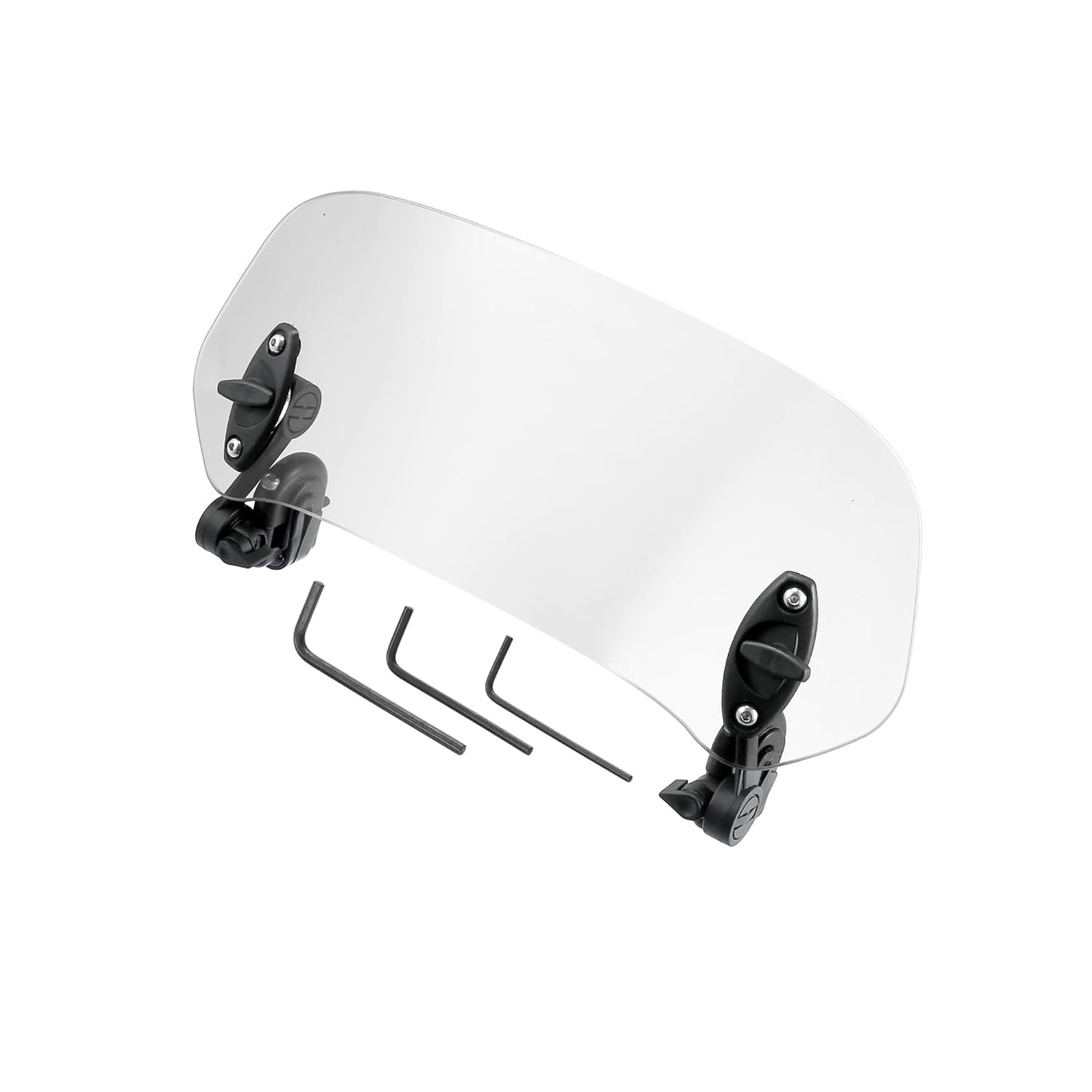 ACROPIX Extensão de Para-brisa Universal para Motos e Scooters - Ajuste Perfeito e Visão Clara