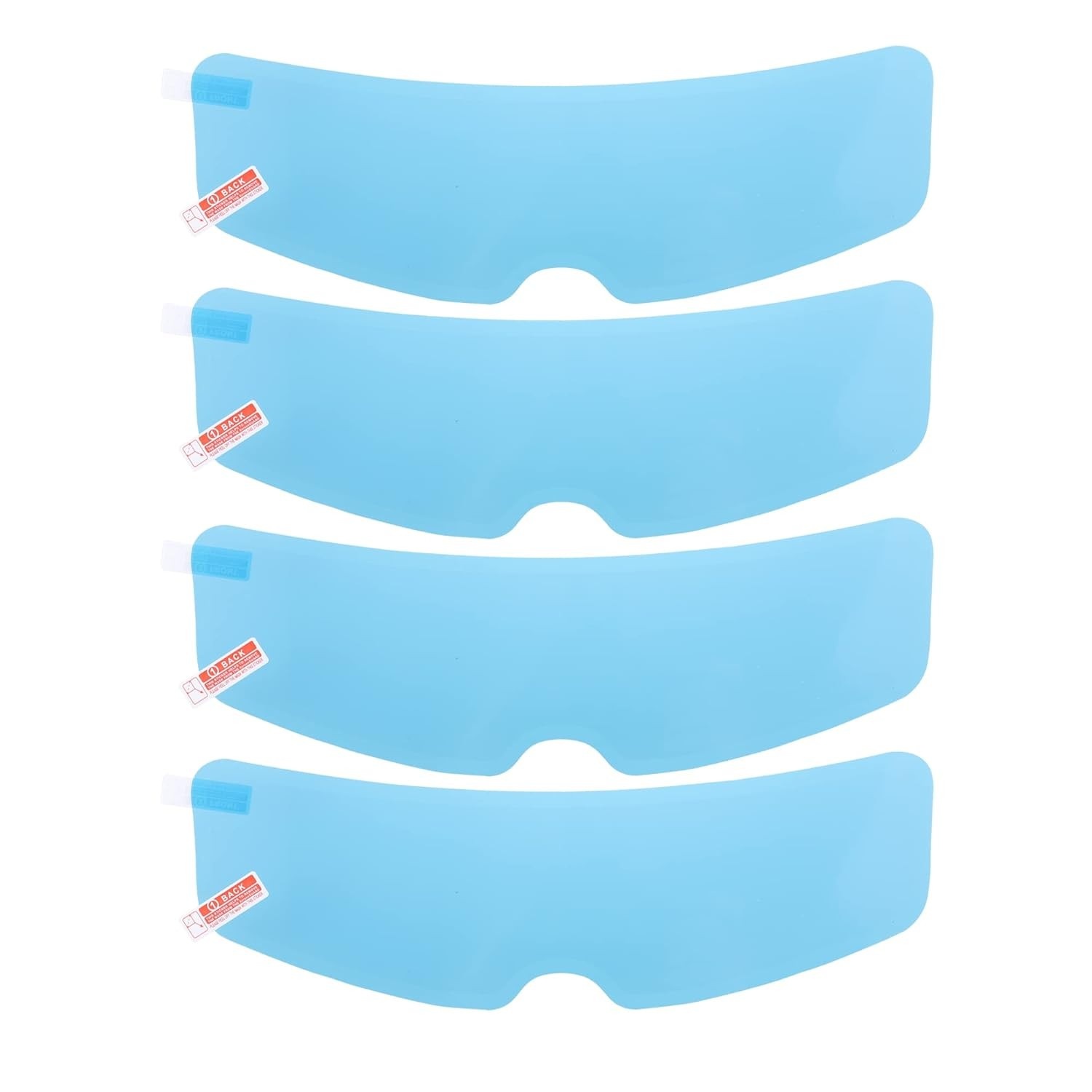 Película Antirreflexo Universal para Capacete de Moto - Visão Clara e Segura