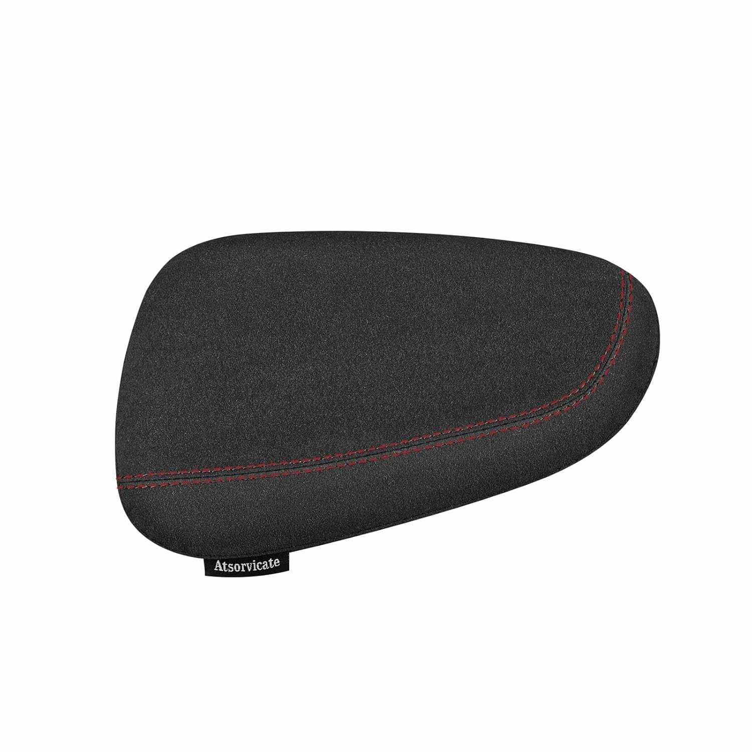 Joelheiras de perna de carro estilo Alcantane espuma viscoelástica para console central de carro almofadas de joelho protegem joelho e perna copiloto de carro versão Universa (almofada de