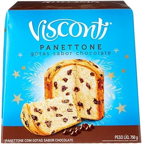 Bauducco Panettone Visconti Gotas 750g