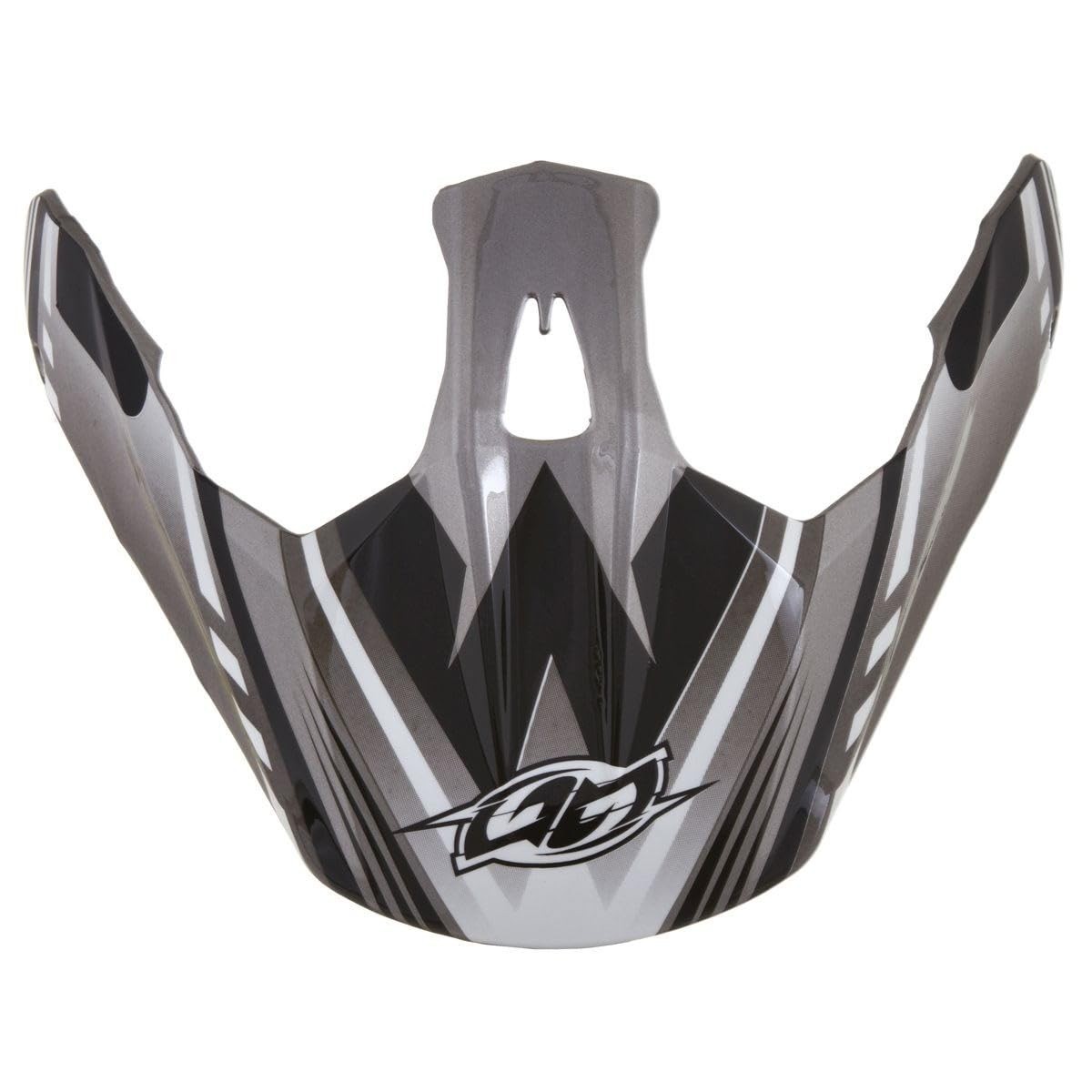 Pala para Capacete Pro Tork TH1 Vision Adventure - Proteção e Estilo em Prata e Branco