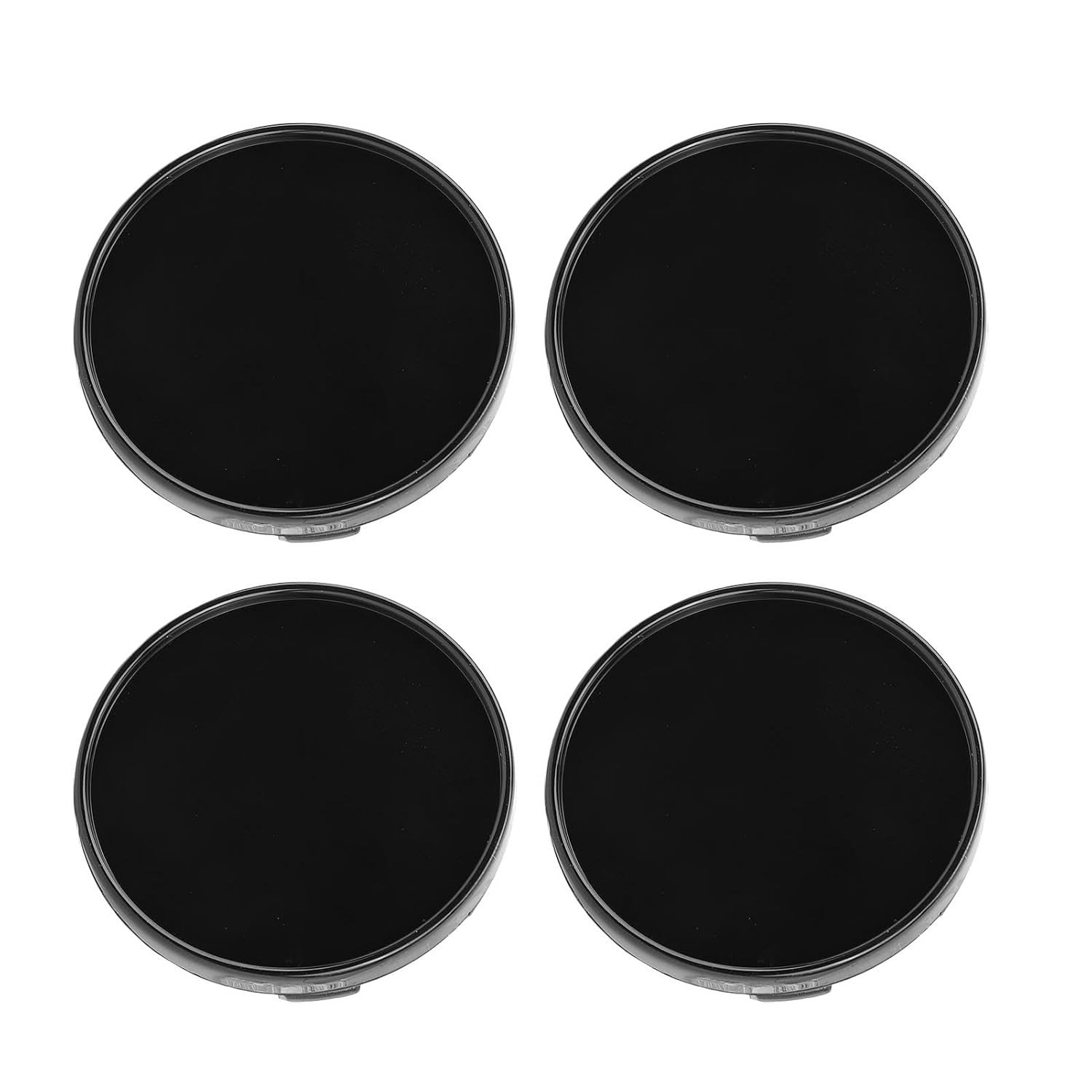 Capas Centrais de Roda 54mm Preto - Renove o Visual do Seu Carro com Estilo e Facilidade!