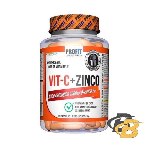 Vit C + Zinco 1000mg: Imunidade Blindada!