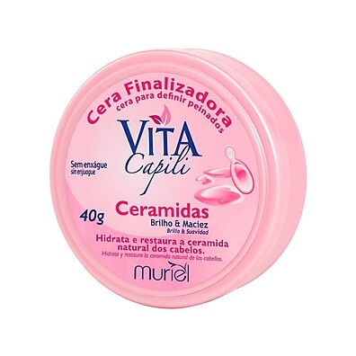 Vita Capili Ceramidas: Cera Finalizadora para Cabelos Incríveis