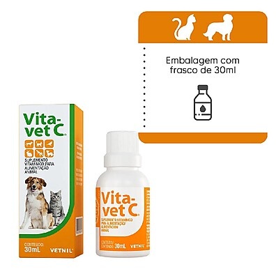 Vita Vet C: Vitamina Essencial para a Saúde do Seu Pet 🐶