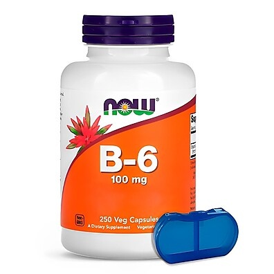 Vitamina B-6 100mg Now Foods: Energia e Saúde