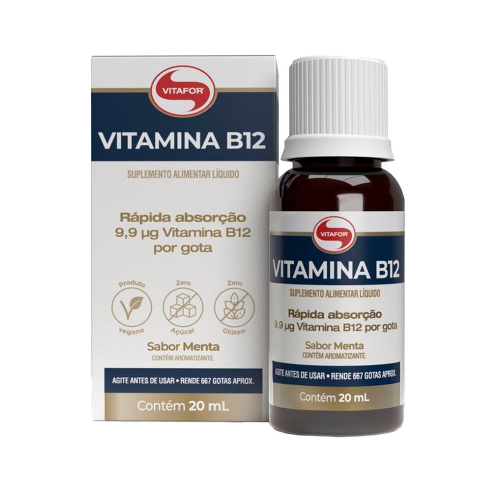 Vitamina B12 Vitafor: Energia e Imunidade em Gotas