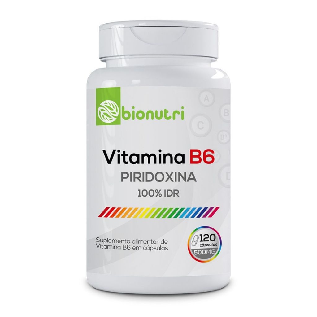 Vitamina B6 Bionutri 120 Caps: Energia e Saúde em Cada Dose