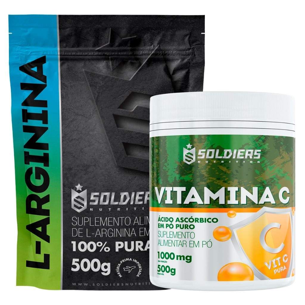 Vitamina C + Arginina: Kit Imunidade e Performance